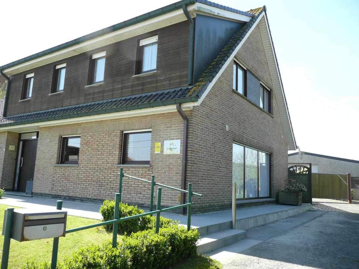 De Windroos Bed & Breakfast Pollinkhove Bagian luar foto